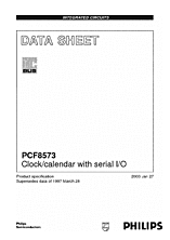 DataSheet PCF8573 pdf